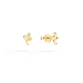 Orecchini Dodo Mini Stud Serpente Oro Giallo