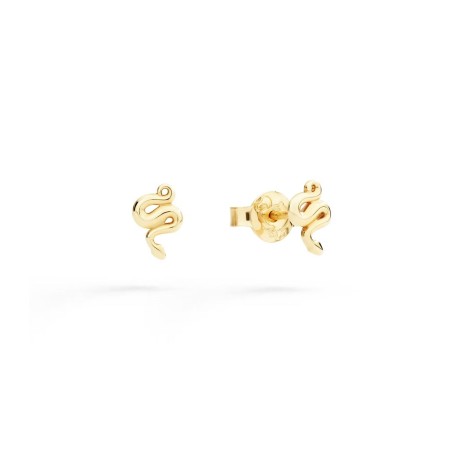 Orecchini Dodo Mini Stud Serpente Oro Giallo