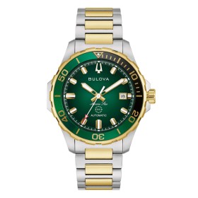 Orologio Bulova Marine Star Automatic Verde Bicolor 98B467