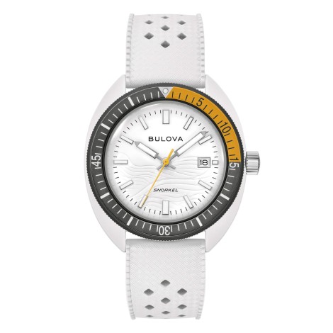 Orologio Bulova Snorkel Bianco 98B459