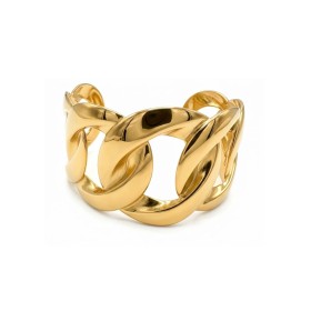 Bracciale Rigido Groumette Acciaio Dorato