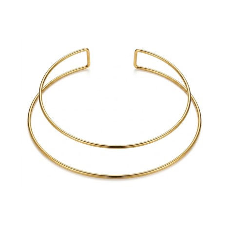 Choker Rigido Double Dorato
