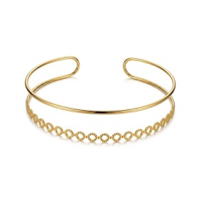 Choker Rigido Flower Dorato