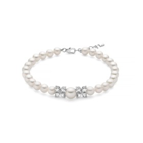 Bracciale Miluna Anastasia Filo Di Perle Argento e Topazi PBR3803