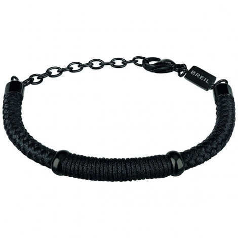 Bracciale Uomo Breil Bolt Nero TJ2782