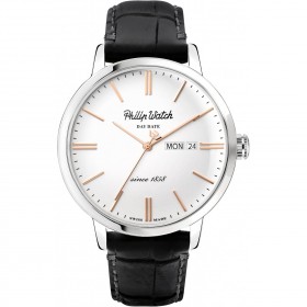 Orologio Uomo Philip Watch Nero/Bianco Grand Archive 1940 R8251598011