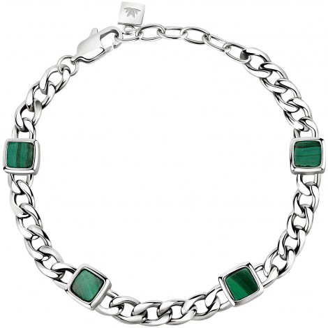 Bracciale Uomo Morellato Lux Malachite SASV03