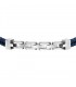 Bracciale Uomo Morellato Lux Blu Pelle SASV04