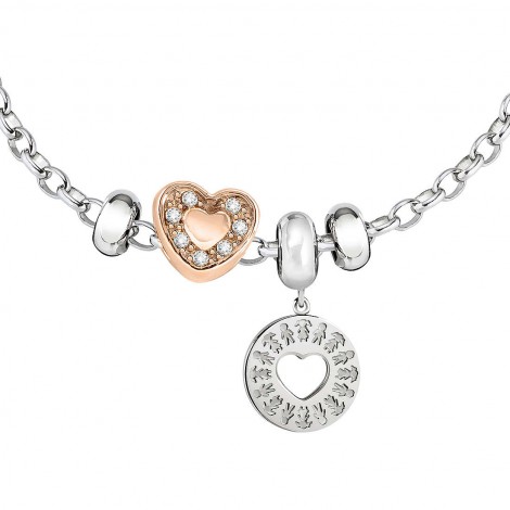 Bracciale Donna Morellato Drops Tondo Cuore SCZ1097