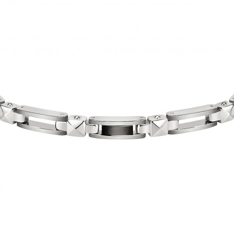 Bracciale Uomo Morellato Cross Nero SKR57