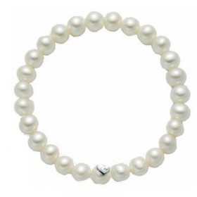 Bracciale Donna Miluna in Argento 925 e Perle PBR1666