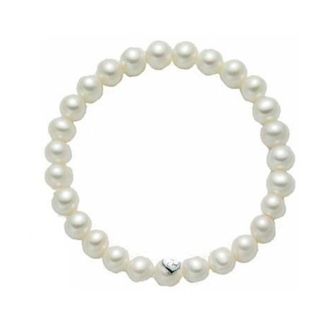 Bracciale Donna Miluna in Argento 925 e Perle PBR1666