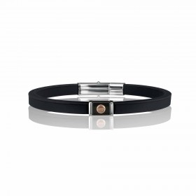 Breil Bracciale Uomo Nero 9K TJ1939
