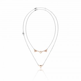 Breil Collana Donna Borchie Doppia Rose TJ2563