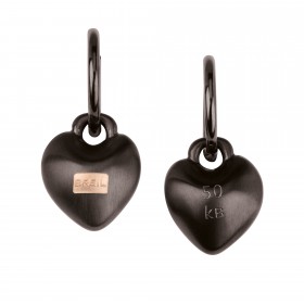 Breil Orecchini Kilos of Love Nero/Rosè TJ2854