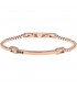 Bracciale Uomo Breil Black Diamond Oro Rosa TJ2745