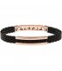 Bracciale Uomo Breil Snap Oro Rosa TJ2743