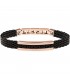 Bracciale Uomo Breil Snap Oro Rosa TJ2743