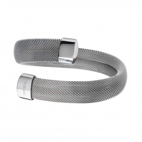 Breil Bracciale Donna New Snake Double Silver TJ2858