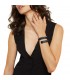 Breil Bracciale Donna New Snake Double Nero TJ2860