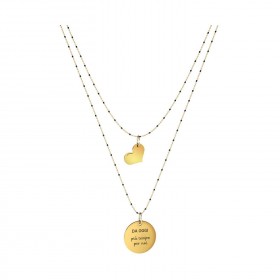 10 Buoni Propositi Collana Sweet Onyx/ Più Tempo Per Noi - N9835/N