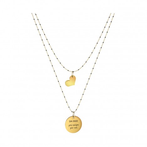 10 Buoni Propositi Collana Sweet Onyx/ Più Tempo Per Noi - N9835/N