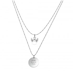 10 Buoni Propositi Collana Sweet Ametista/ Faccio la brava - N9837S/A