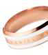 Anello Daniel Wellington Satin Rose/Bianco DW00400040