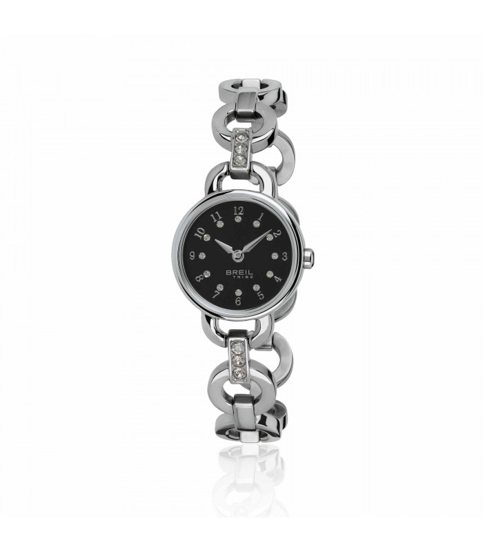 Breil Orologio Agata Silver Black Donna EW0277 Breil Orologio Agata Silver Black Donna EW0277