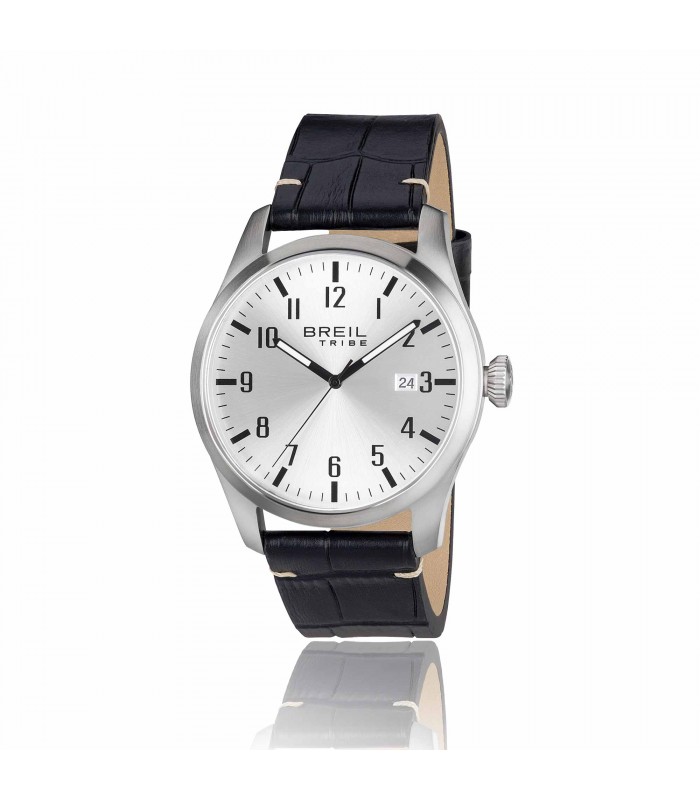 Breil Orologio Classic Elegance Silver Pelle Uomo EW0233 Breil Orologio Classic Elegance Silver Pelle Uomo EW0233