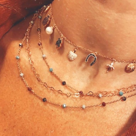 Collana Donna Raggi con Pendenti Portafortuna RA/016890