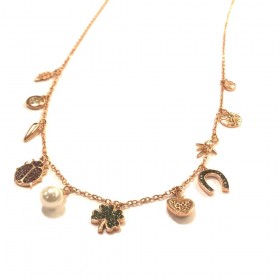 Collana Donna Raggi con Pendenti Portafortuna RA/016890