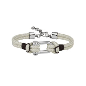 Bracciale Uomo Bianco Wired Corda Breil TJ2608