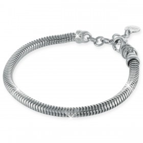 Bracciale Unoaerre Bronzo Bianco Tubolare EXB420/4