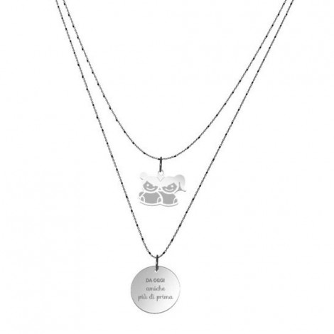 10 Buoni Propositi Collana Sweet Ametista/Amiche - N9843S/A