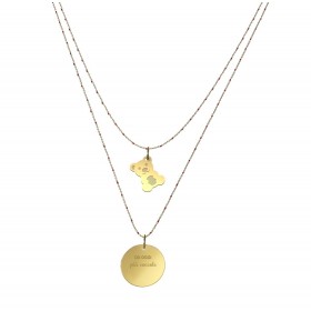 10 Buoni Propositi Collana Sweet Ruby/ Più Coccole - N9840/R