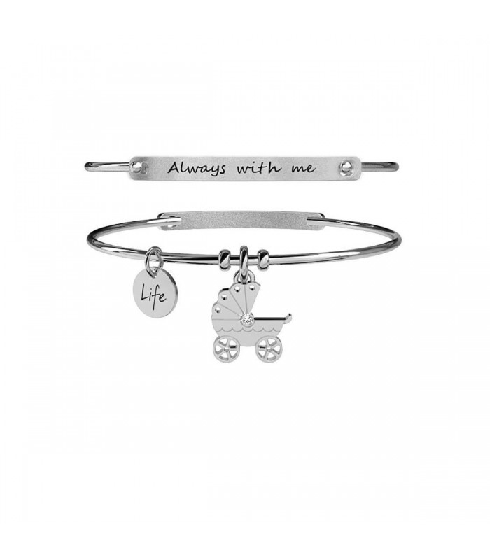 Bracciale Donna Kidult Special Moments Carrozzina 231666 Bracciale Donna Kidult Special Moments Carrozzina 231666