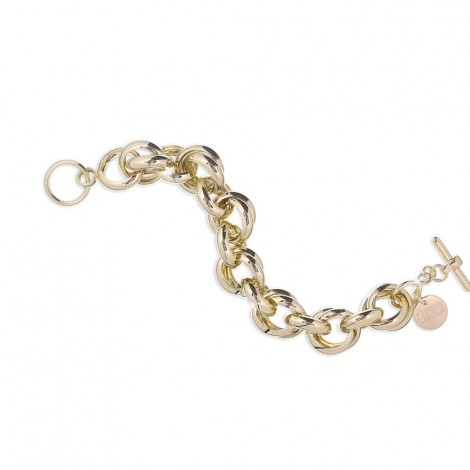 Bracciale Unoaerre Gold Maglie Tonde EXB407/5