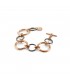 Bracciale Rose Bronzo Unoaerre Dischi Neri EXB449/5