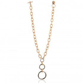 Catena Bronzo Rosa Nero Unoaerre EXH491/5