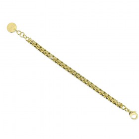 Bracciale Bronzo Giallo Groumette Quadrata  Unoaerre EXB115/4