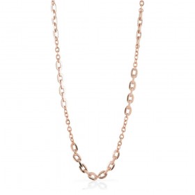 Catena maglie alternate Bronzo Rosa Unoaerre EXH478/4