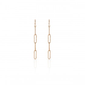 Orecchini Pendenti Bronzo Rosa Classic Unoaerre EXO415/1