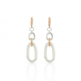 Orecchini Pendenti Bicolor Unoaerre EXO417/1