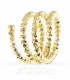 Anello Spirale Giallo Bronzo Unoaerre EXO417/1