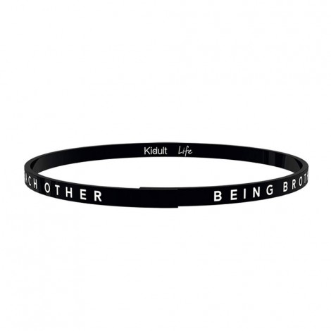 Bracciale Donna Kidult Black Being Brother and Sister 731724