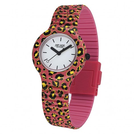 Orologio Donna Hip Hop Pop Jungle Leopard HWU0935