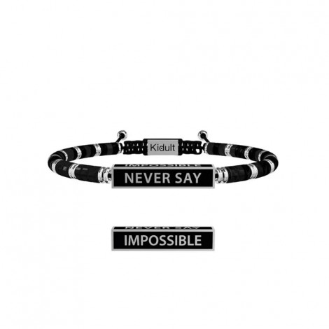 Bracciale Kidult Never Say Impossibile 731780