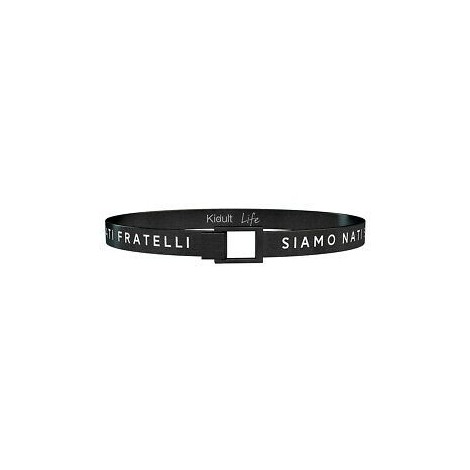 Bracciale Kidult Siamo Nati Soli Black 731793L