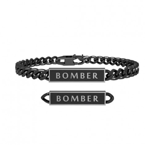 Bracciale Kidult Bomber Nero 731802